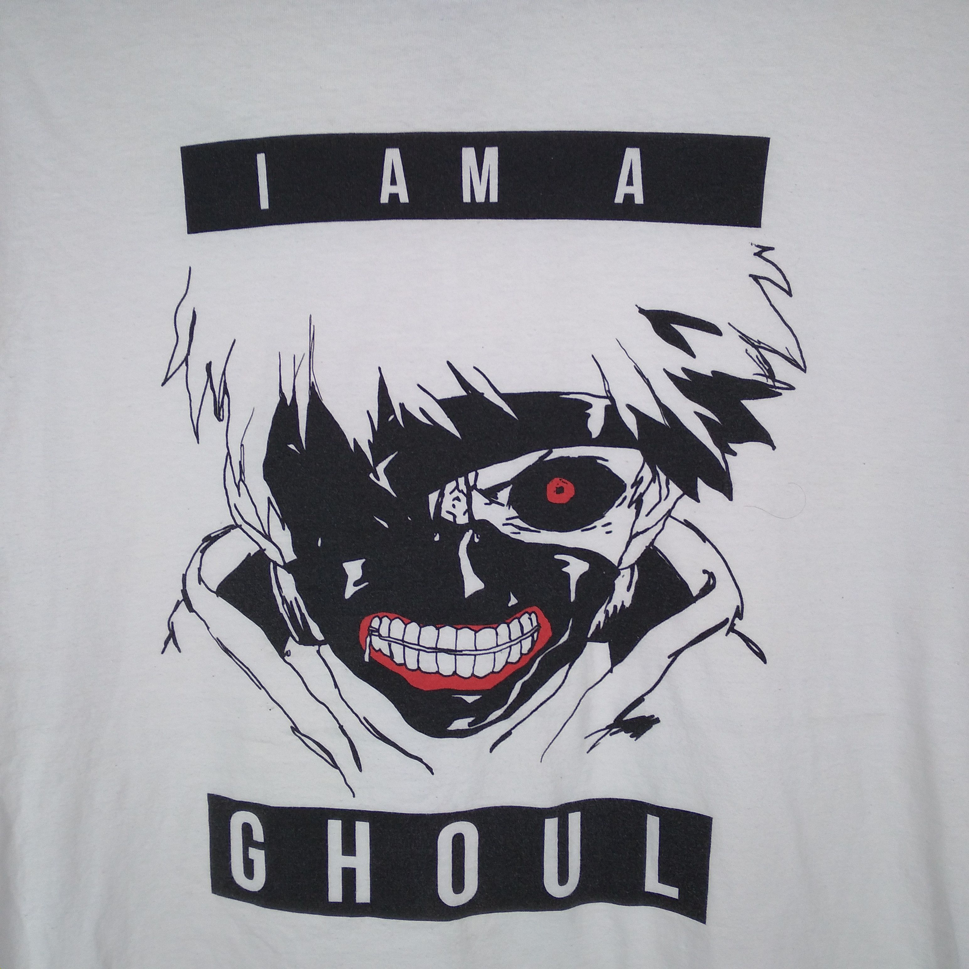 Anime × Vintage Tokyo Ghoul Big Image Demon Promo Manga Series Tee Size US XL / EU 56 / 4 - 2 Thumbnail