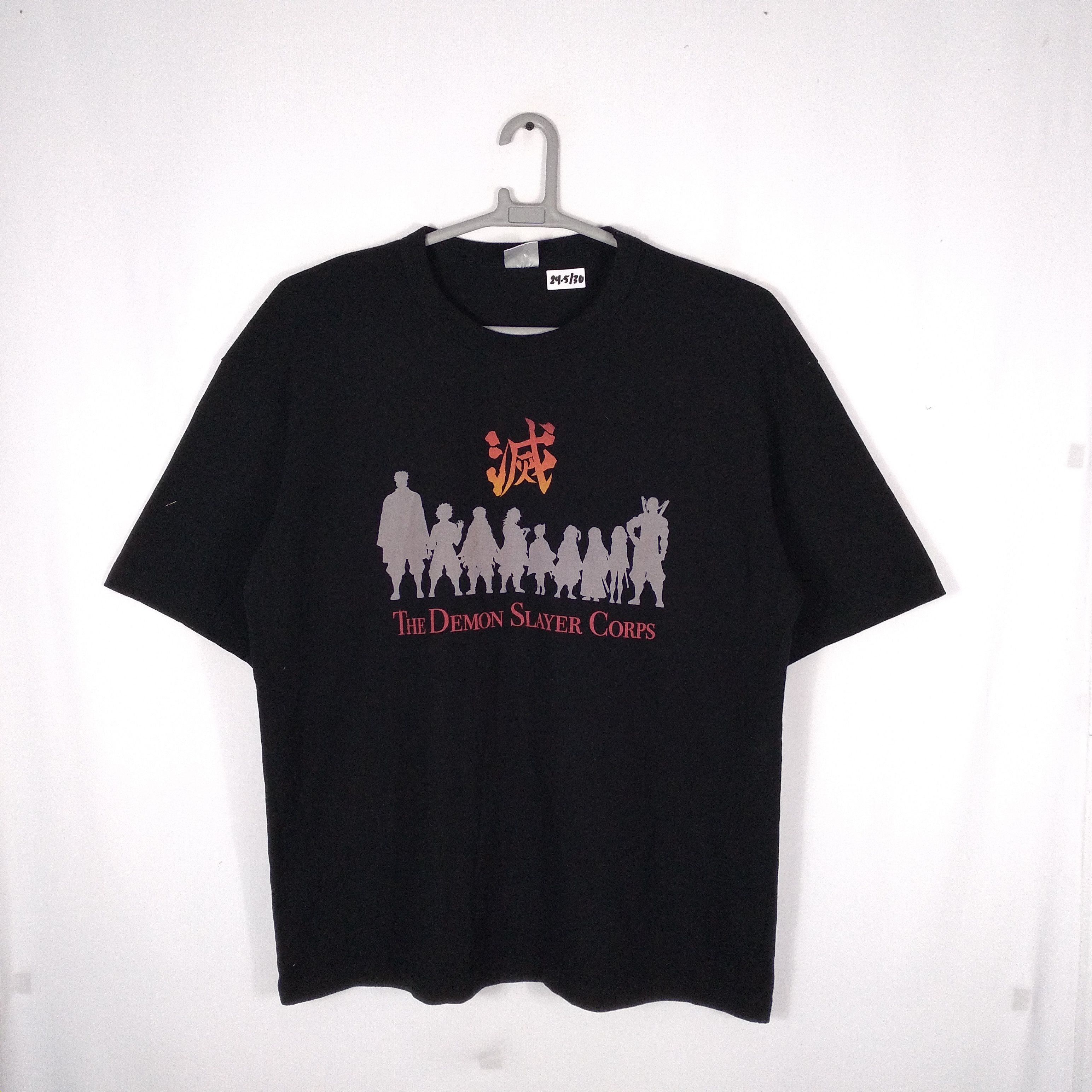 Anime × Vintage Rare Anime The Demon Slayer Demon Corps Promo Manga Tee Size US XL / EU 56 / 4 - 1 Thumbnail