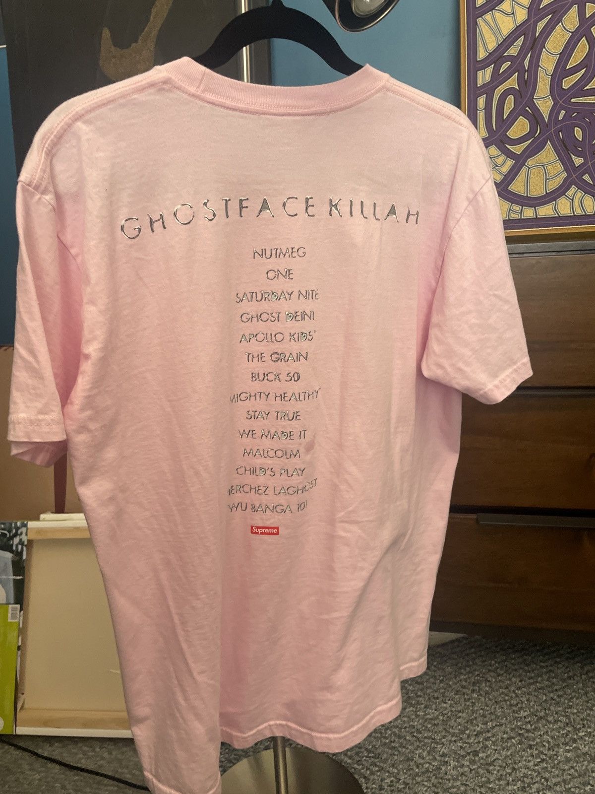 Supreme Supreme Clientele Pink Tee Size US M / EU 48-50 / 2 - 2 Thumbnail