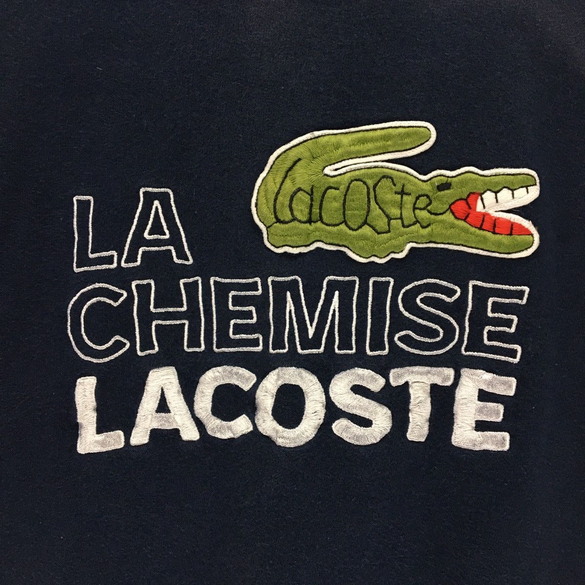 Lacoste × Vintage LACOSTE Crewneck Sweatshirt Size S / US 4 / IT 40 - 4 Thumbnail