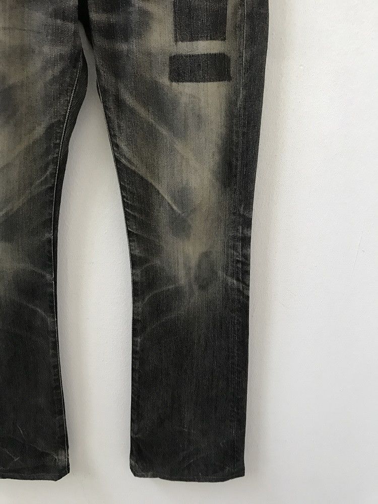 Hiroshi Fujiwara × Vanquish Vanquish Tokyo Stone Wash Low Rise Flare Denim Jeans Size US 30 / EU 46 - 8 Thumbnail