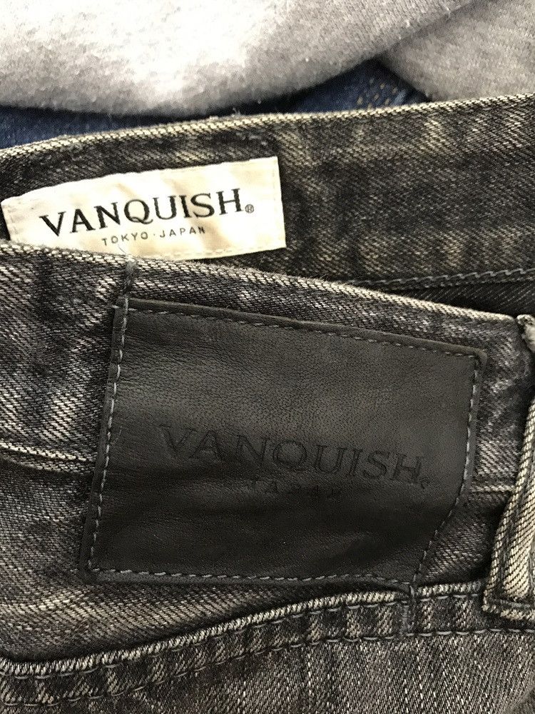 Hiroshi Fujiwara × Vanquish Vanquish Tokyo Stone Wash Low Rise Flare Denim Jeans Size US 30 / EU 46 - 17 Thumbnail