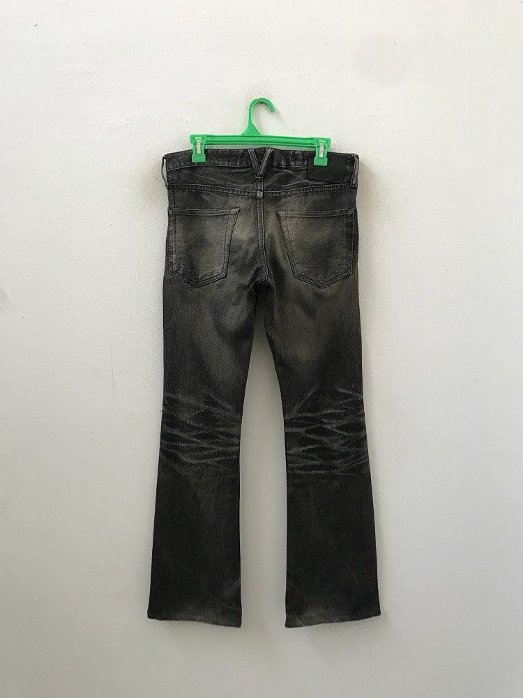 Hiroshi Fujiwara × Vanquish Vanquish Tokyo Stone Wash Low Rise Flare Denim Jeans Size US 30 / EU 46 - 10 Thumbnail