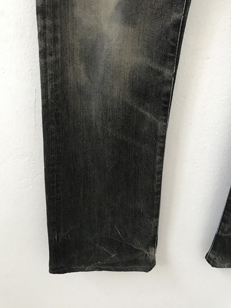Hiroshi Fujiwara × Vanquish Vanquish Tokyo Stone Wash Low Rise Flare Denim Jeans Size US 30 / EU 46 - 7 Thumbnail