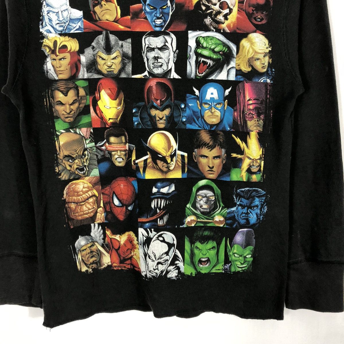 Mad Engine × Marvel Comics 🔥Sick🔥Vintage Marvel Promo All Character Raptee Waffle Shirt Size US S / EU 44-46 / 1 - 3 Thumbnail