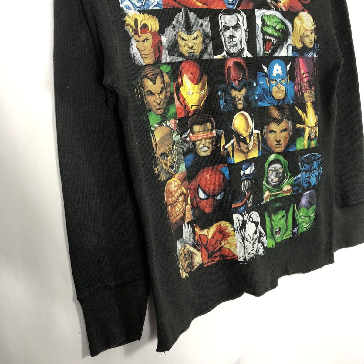 Mad Engine × Marvel Comics 🔥Sick🔥Vintage Marvel Promo All Character Raptee Waffle Shirt Size US S / EU 44-46 / 1 - 11 Thumbnail