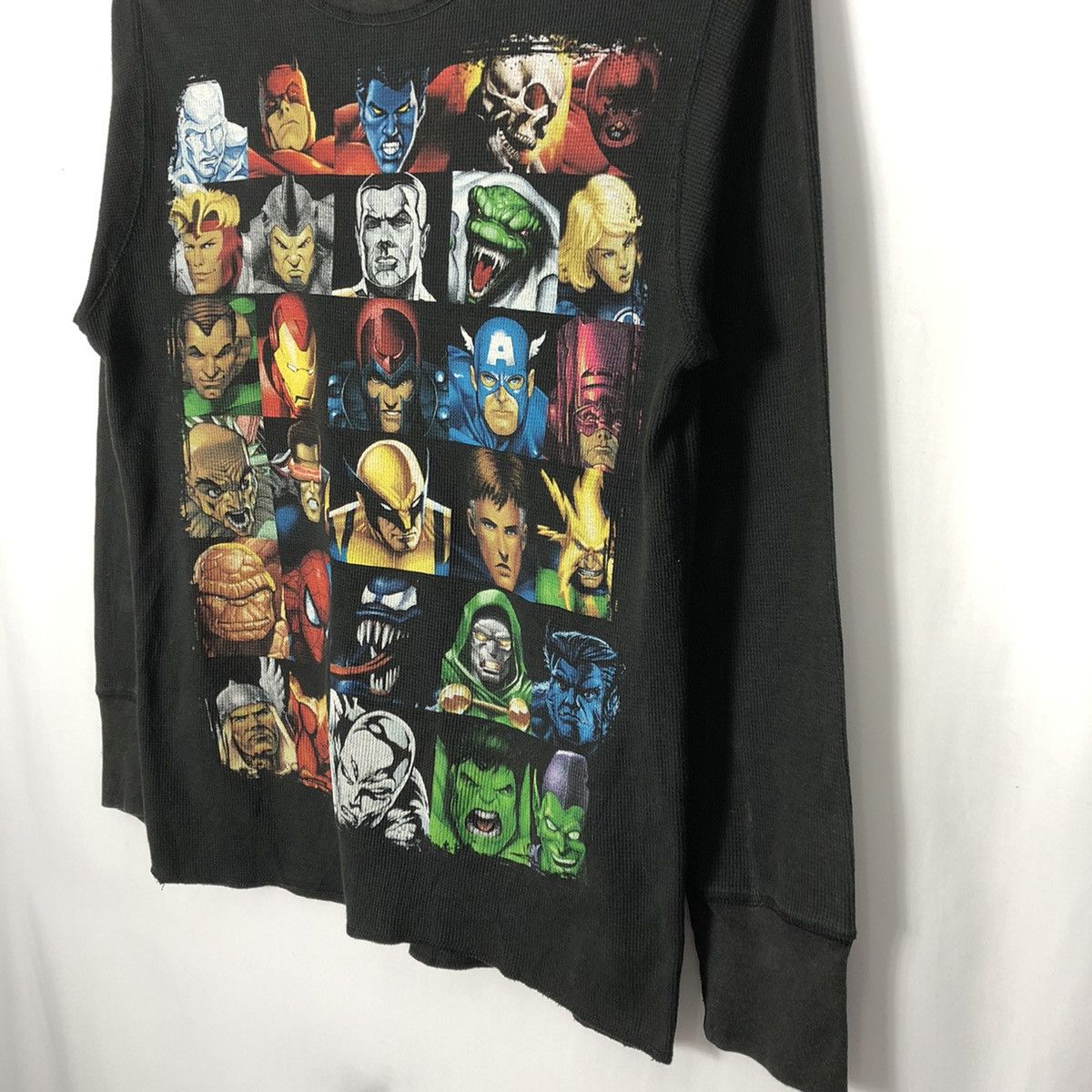 Mad Engine × Marvel Comics 🔥Sick🔥Vintage Marvel Promo All Character Raptee Waffle Shirt Size US S / EU 44-46 / 1 - 9 Thumbnail