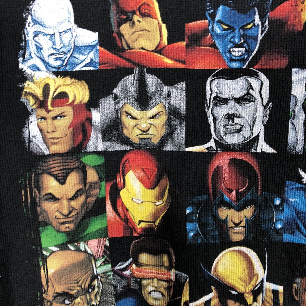Mad Engine × Marvel Comics 🔥Sick🔥Vintage Marvel Promo All Character Raptee Waffle Shirt Size US S / EU 44-46 / 1 - 6 Thumbnail