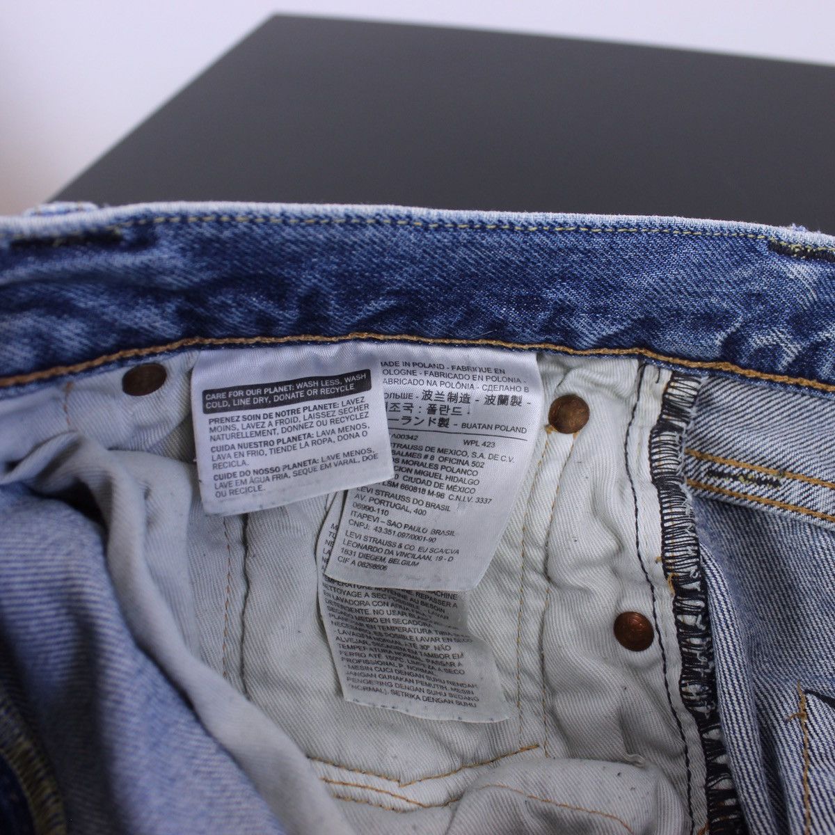 Levi's Vintage Levi’s Lot 501 Denim Jeans Size US 32 / EU 48 - 8 Thumbnail