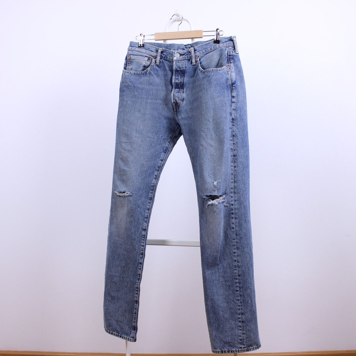 Levi's Vintage Levi’s Lot 501 Denim Jeans Size US 32 / EU 48 - 3 Thumbnail