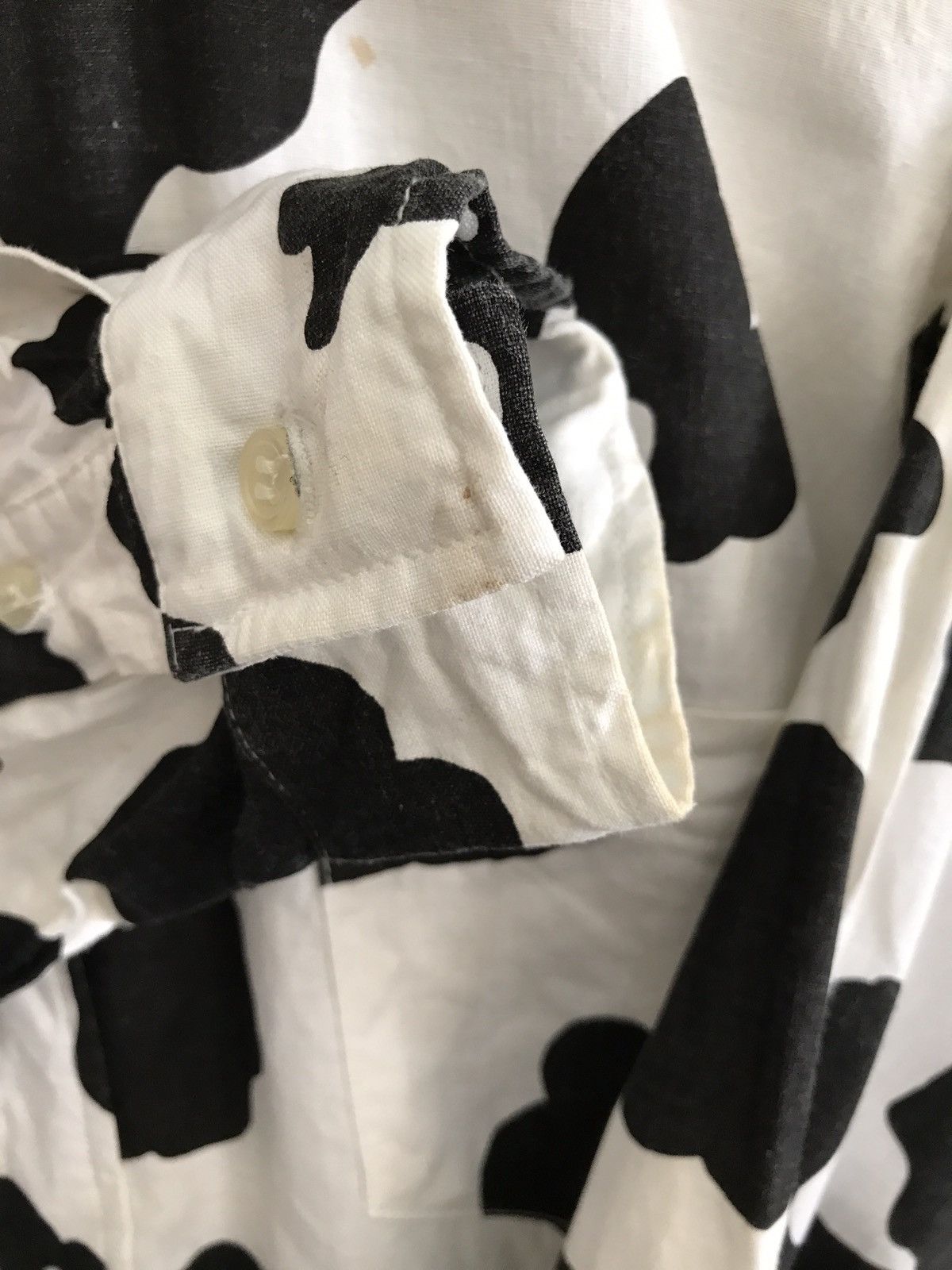 Designer Optopus Army Camouflage Cow Design Button Shirt Size US L / EU 52-54 / 3 - 10 Thumbnail