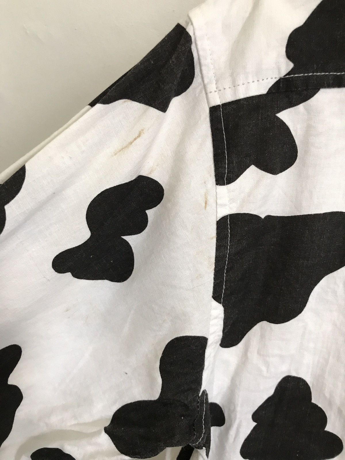 Designer Optopus Army Camouflage Cow Design Button Shirt Size US L / EU 52-54 / 3 - 7 Thumbnail