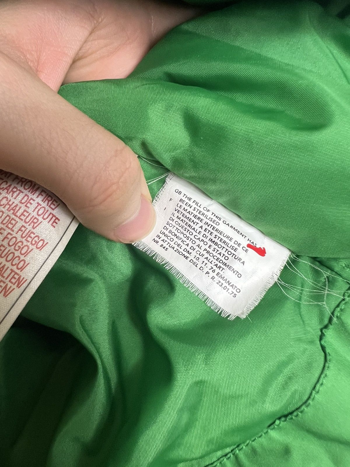 Nike Vintage Y2K Nike Big Swoosh Green Down Puffer Vest Size XL Size M / US 6-8 / IT 42-44 - 5 Thumbnail