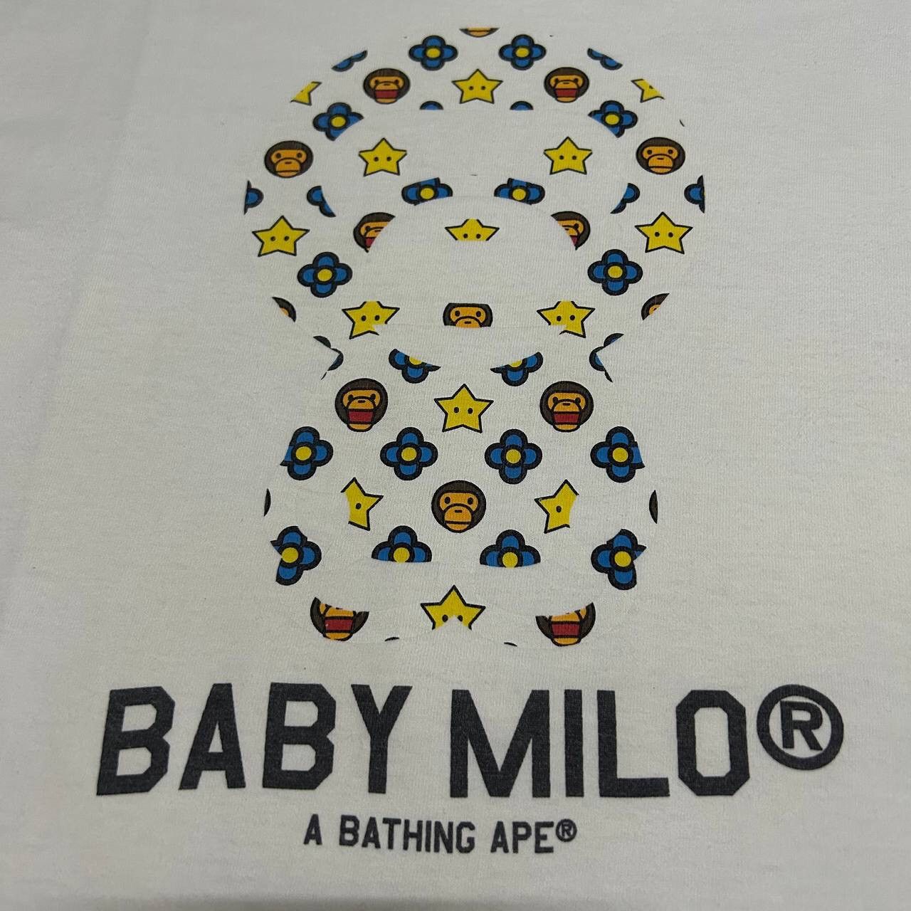 Bape 🔥OG 2005 Baby Milo Monogram Louis Vuitton Logo Style Tee Size US S / EU 44-46 / 1 - 3 Thumbnail