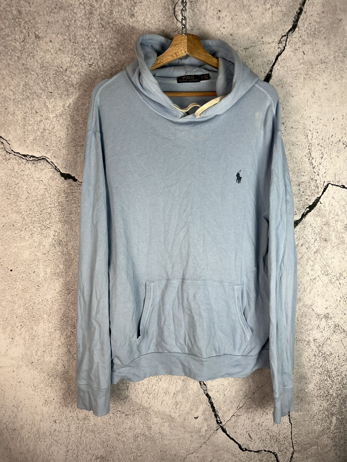 Polo Ralph Lauren Polo Ralph Lauren Baby blue hoodie Size US L / EU 52-54 / 3 - 1 Thumbnail