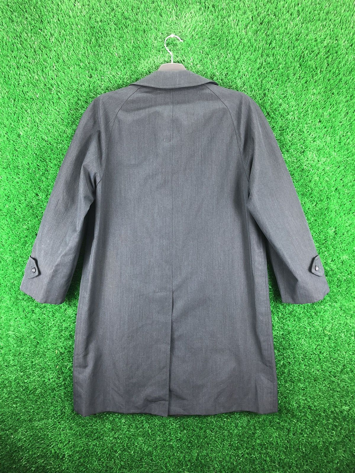 Japanese Brand Vintage 80's Long Coat Jacket by Fashion House Sanyo Size US M / EU 48-50 / 2 - 4 Thumbnail