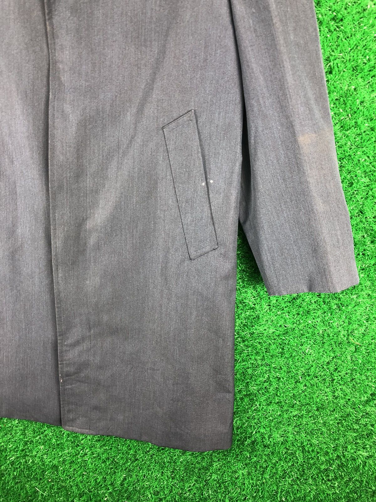 Japanese Brand Vintage 80's Long Coat Jacket by Fashion House Sanyo Size US M / EU 48-50 / 2 - 3 Thumbnail