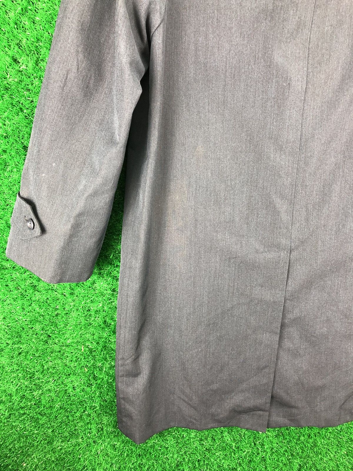 Japanese Brand Vintage 80's Long Coat Jacket by Fashion House Sanyo Size US M / EU 48-50 / 2 - 6 Thumbnail