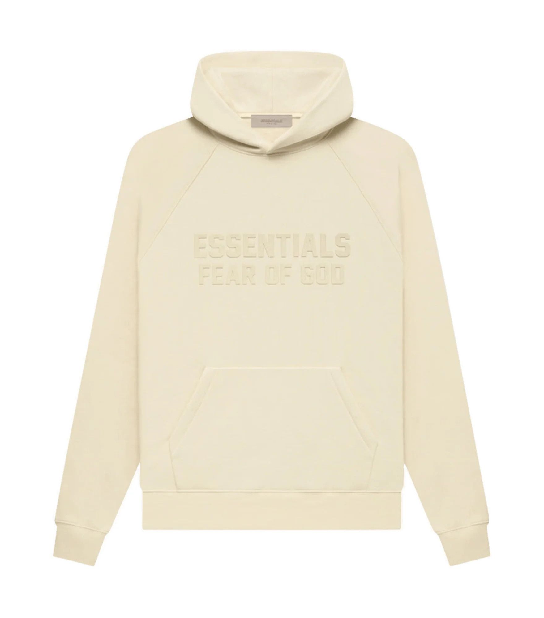 Fear Of God Essentials Hoodie Egg Shell | Grailed