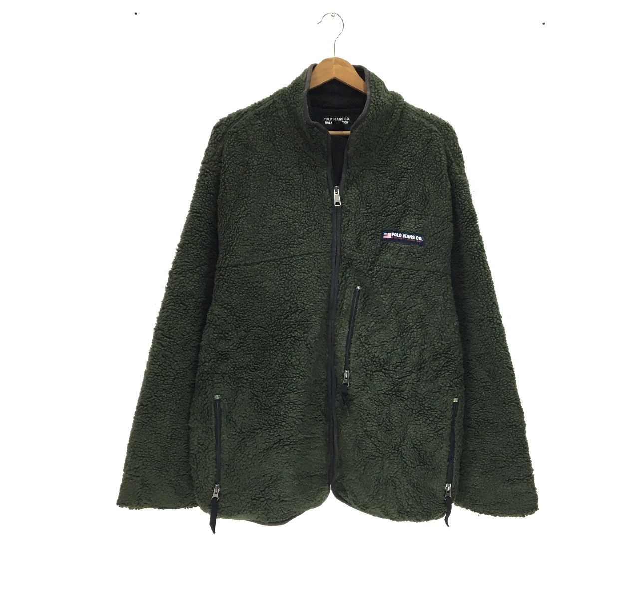 Designer × Polo Ralph Lauren POLO JEANS RALPH LAUREN Sherpa Fleece Size US L / EU 52-54 / 3 - 1 Thumbnail