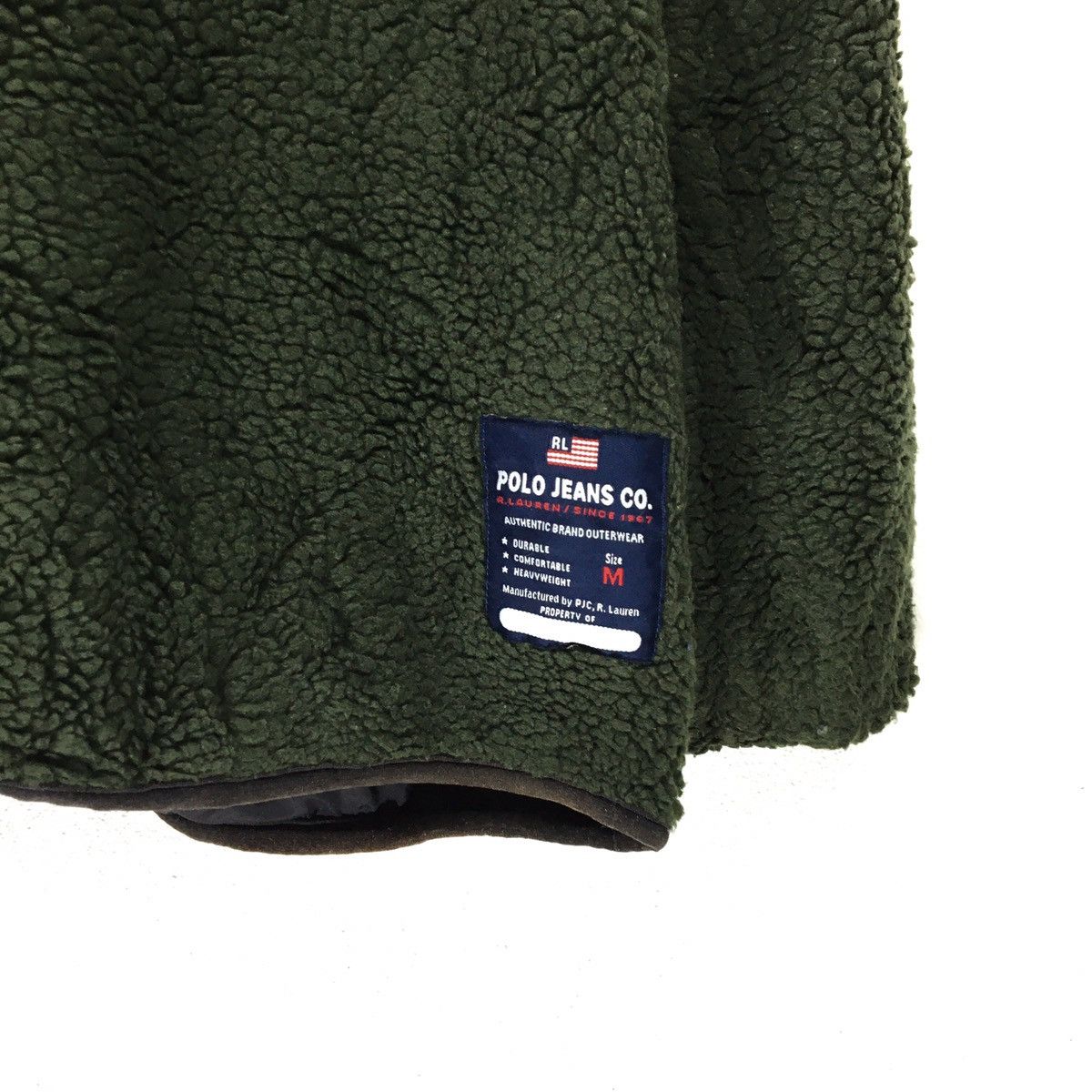 Designer × Polo Ralph Lauren POLO JEANS RALPH LAUREN Sherpa Fleece Size US L / EU 52-54 / 3 - 7 Thumbnail