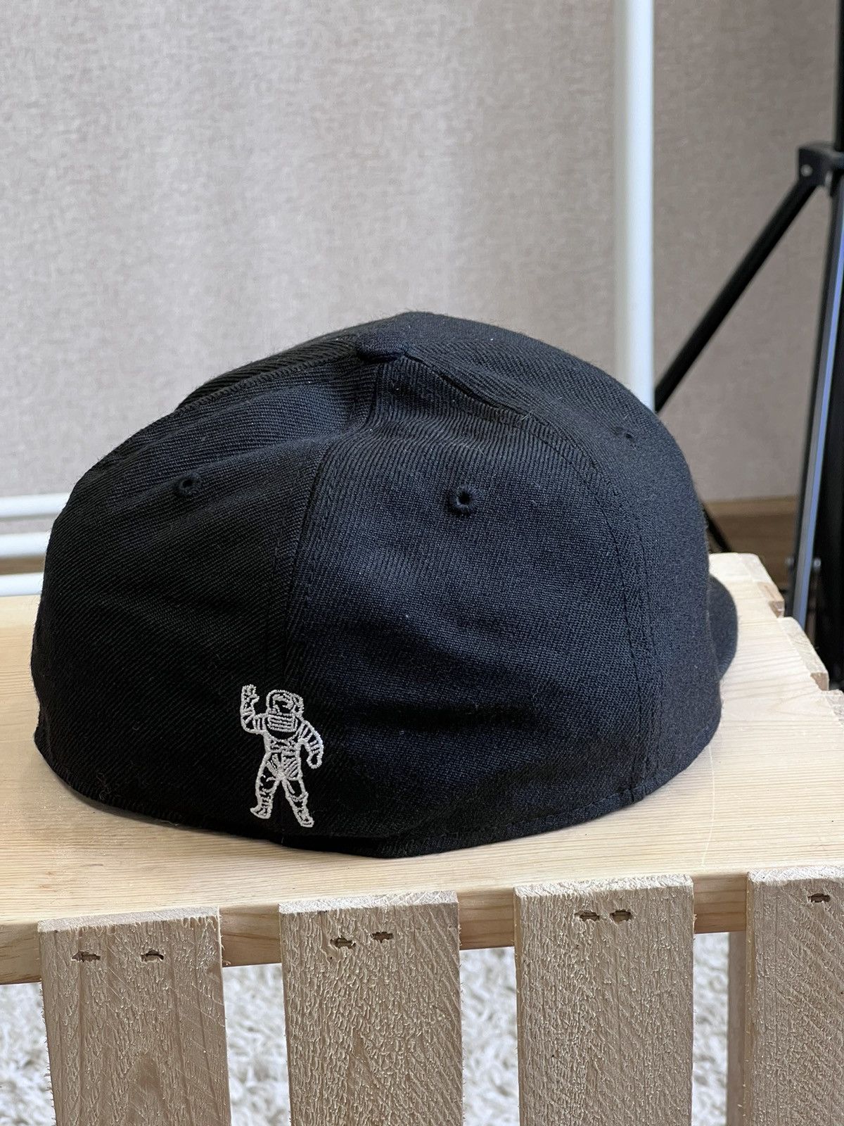 Billionaire Boys Club Billionaire Boys Club New Era B logo black wool cap Size ONE SIZE - 4 Thumbnail