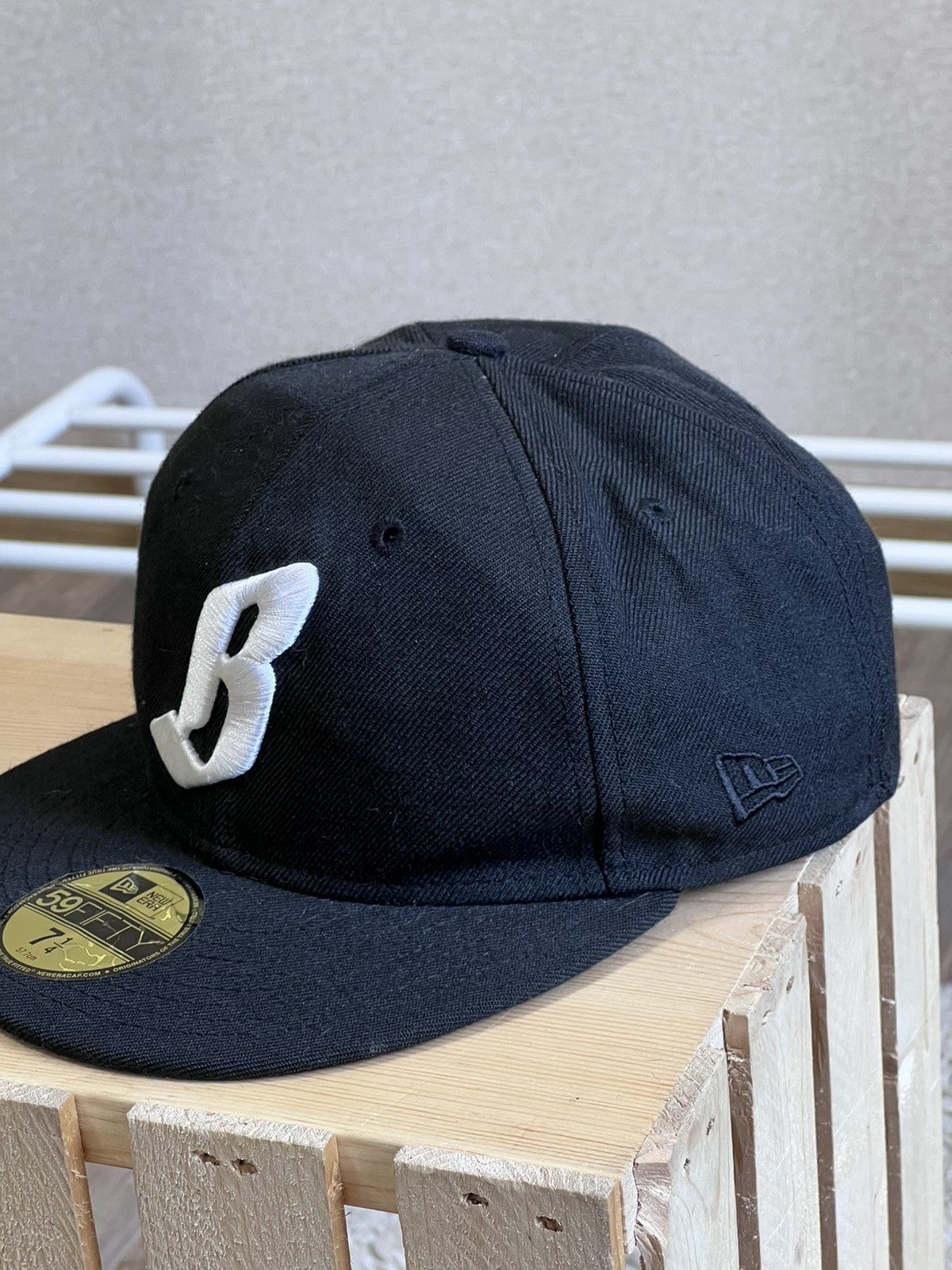 Billionaire Boys Club Billionaire Boys Club New Era B logo black wool cap Size ONE SIZE - 3 Thumbnail
