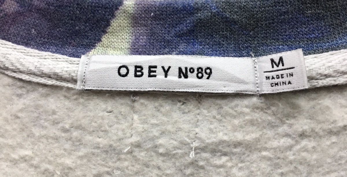 Obey OBEY PROPAGANDA Floral Design Sweatshirt Size M / US 6-8 / IT 42-44 - 12 Thumbnail