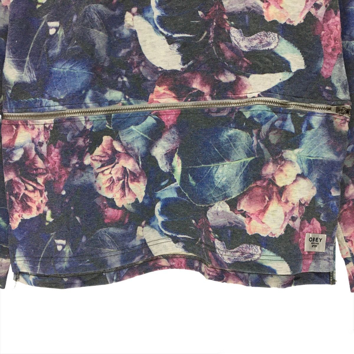 Obey OBEY PROPAGANDA Floral Design Sweatshirt Size M / US 6-8 / IT 42-44 - 8 Thumbnail
