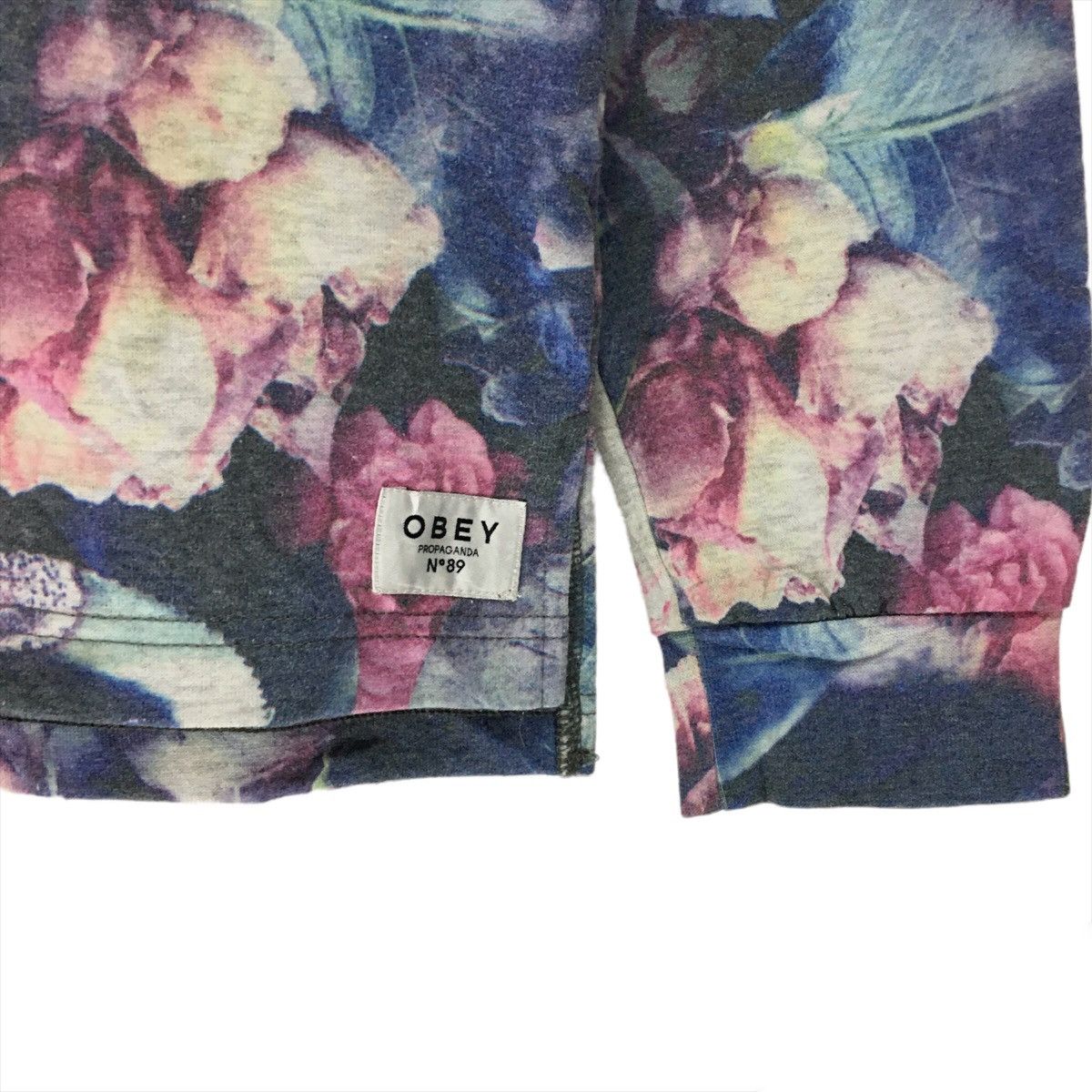 Obey OBEY PROPAGANDA Floral Design Sweatshirt Size M / US 6-8 / IT 42-44 - 9 Thumbnail