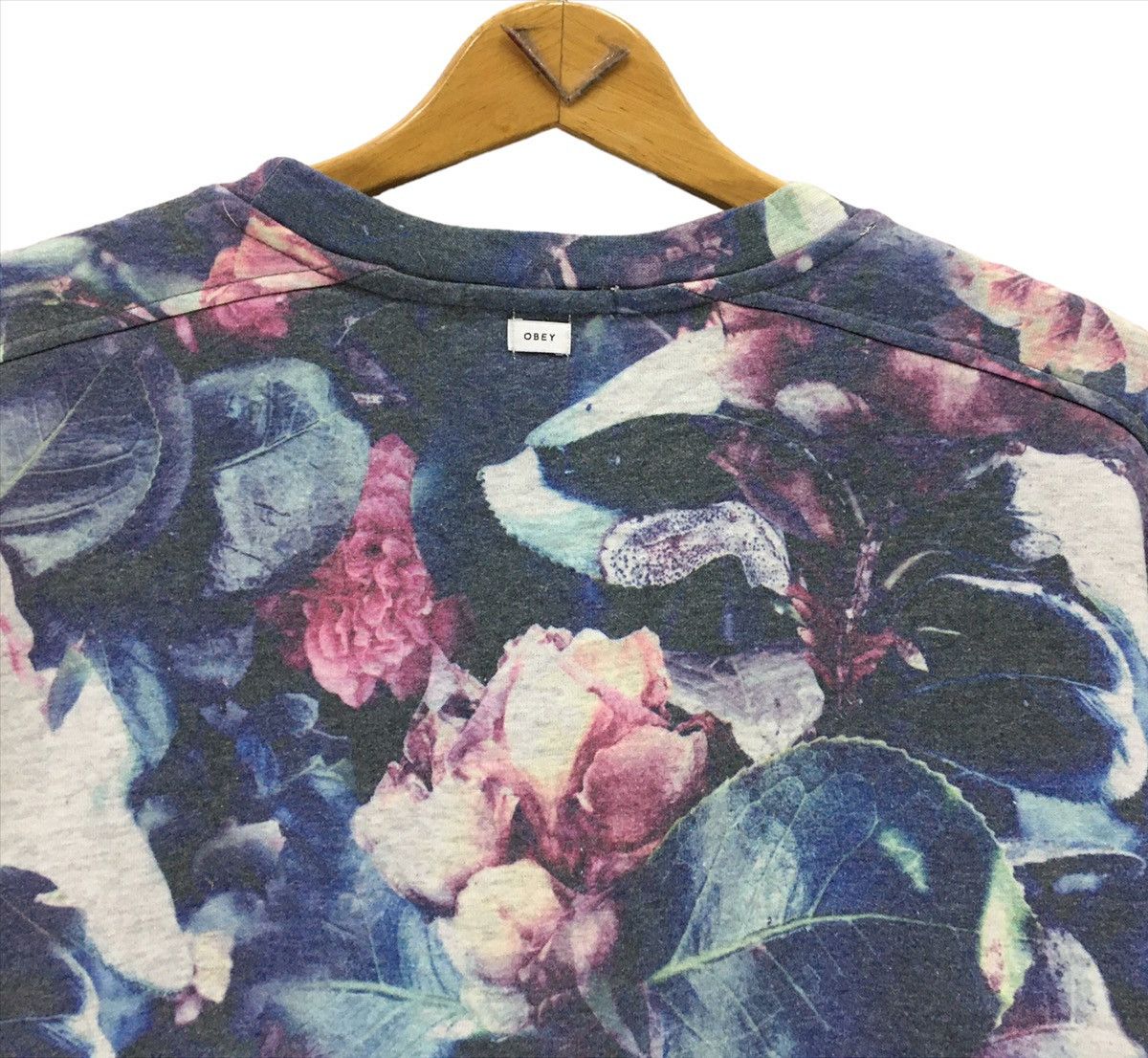 Obey OBEY PROPAGANDA Floral Design Sweatshirt Size M / US 6-8 / IT 42-44 - 6 Thumbnail