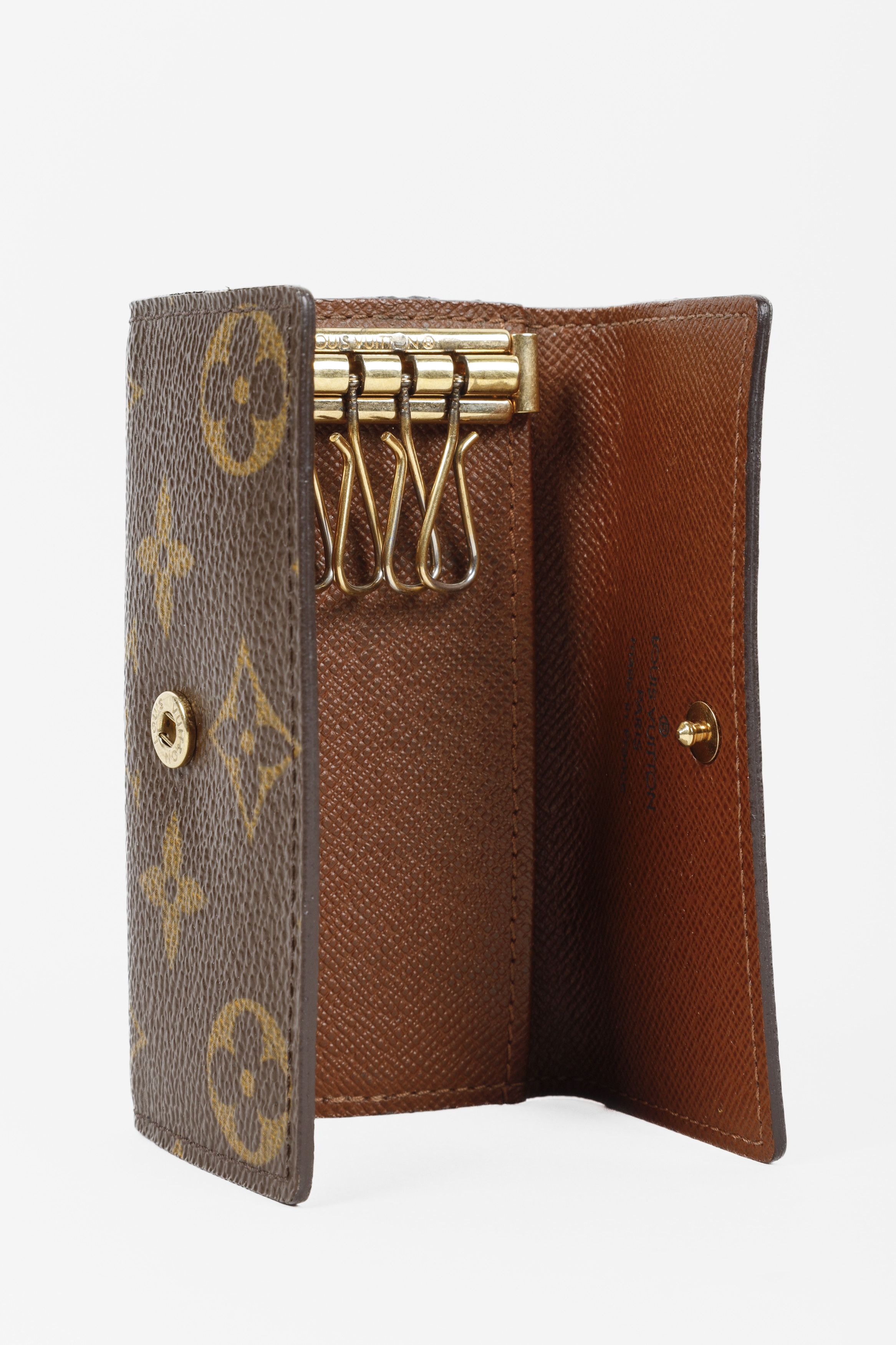 Louis Vuitton Monogram Canvas 4 Key Holder