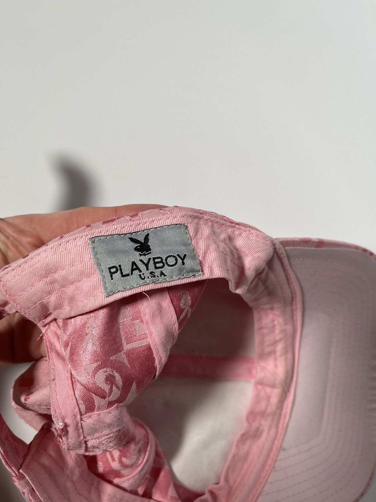 Playboy × Vintage Vintage Playboy USA Cap hype streetwear hat dad cap 90s Size ONE SIZE - 6 Thumbnail