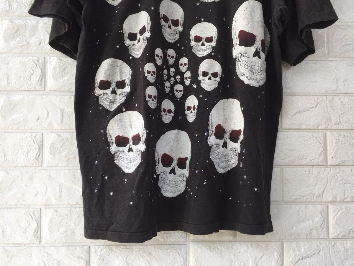 Band Tees × Vintage VINTAGE 90s SKULL SKELETON OVERPRINTED TSHIRT Size US XL / EU 56 / 4 - 6 Thumbnail