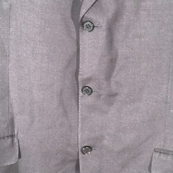 Canali Canali Blazer Size 52L Blue Jacket Blazer Sports Coat Size 52L - 6 Thumbnail