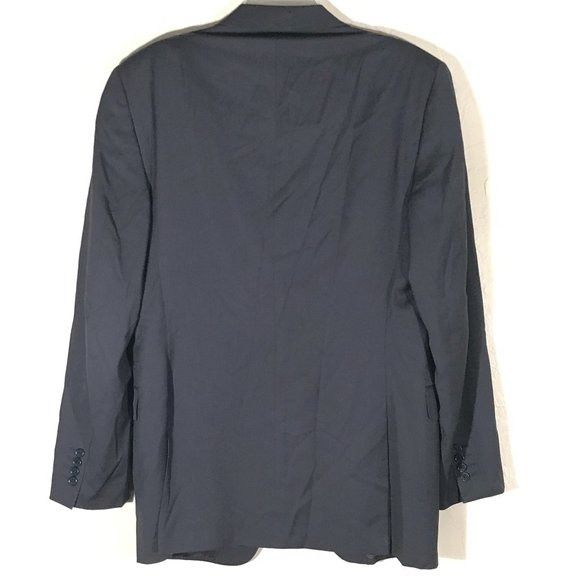 Canali Canali Blazer Size 52L Blue Jacket Blazer Sports Coat Size 52L - 13 Thumbnail