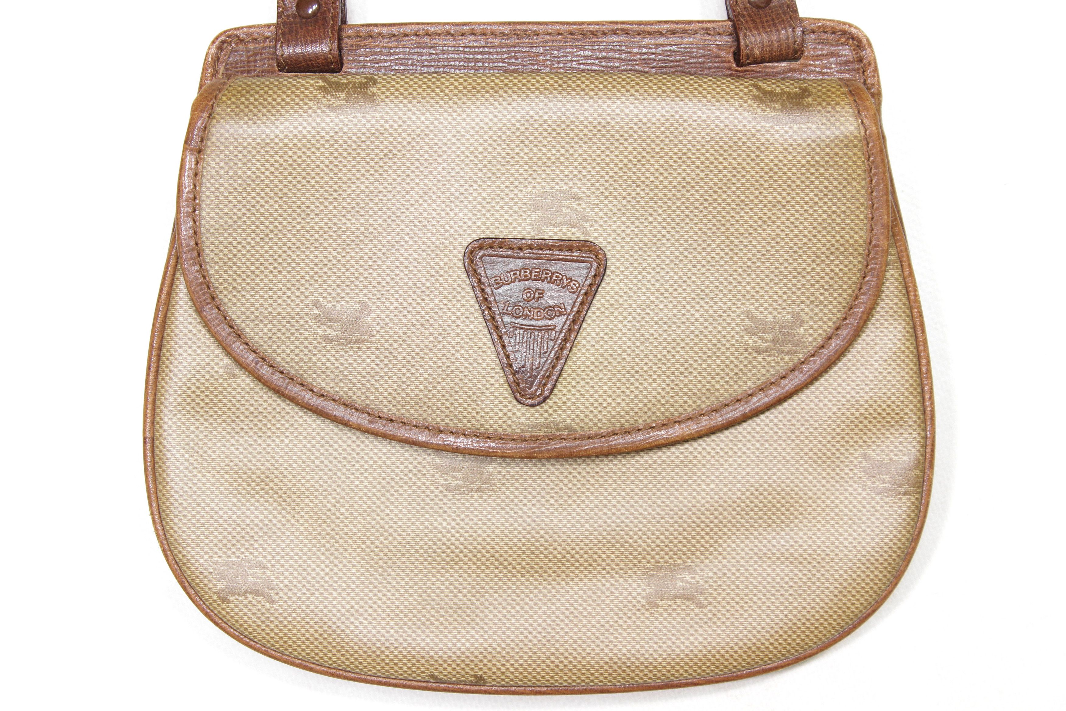 Burberry 90S Logo Monogram Mini Bag Vintage Size ONE SIZE - 2 Thumbnail
