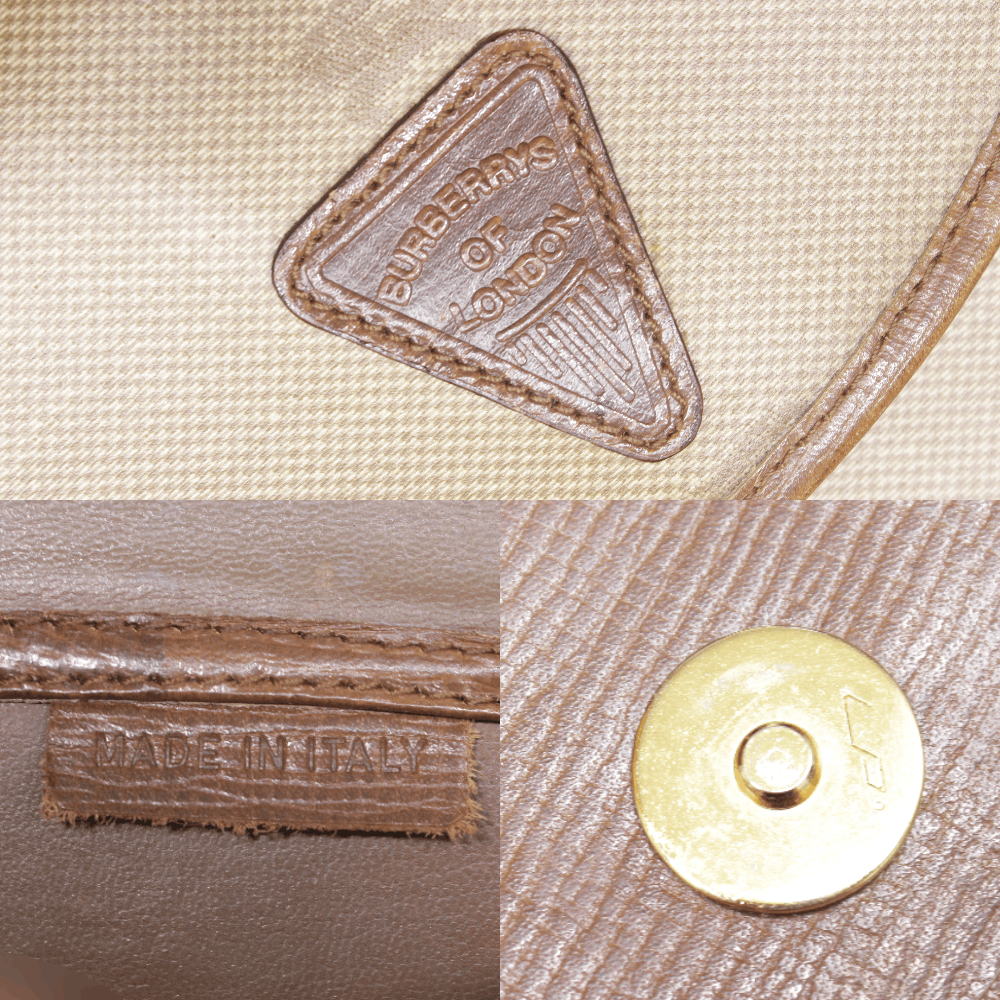 Burberry 90S Logo Monogram Mini Bag Vintage Size ONE SIZE - 12 Thumbnail