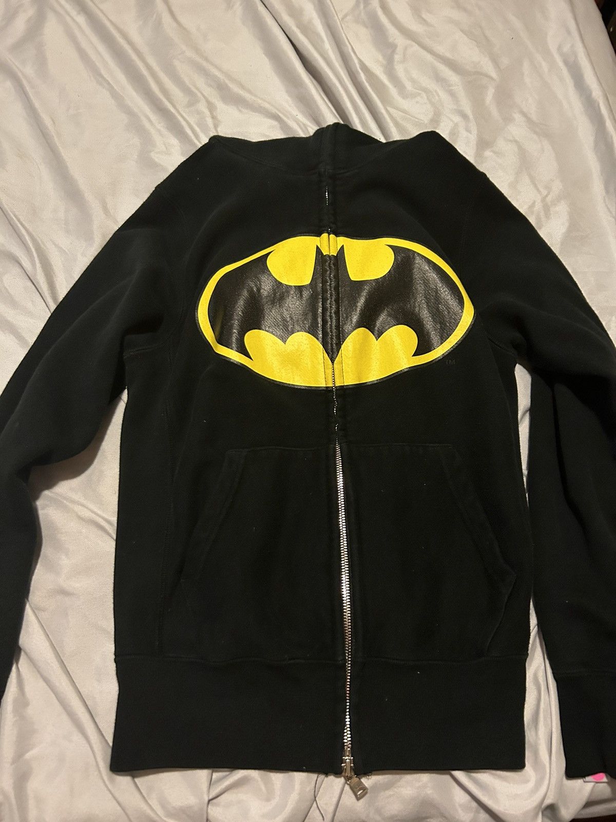 Bape × Dc Comics Women's Batman Full Zip Hoodie | Grailed