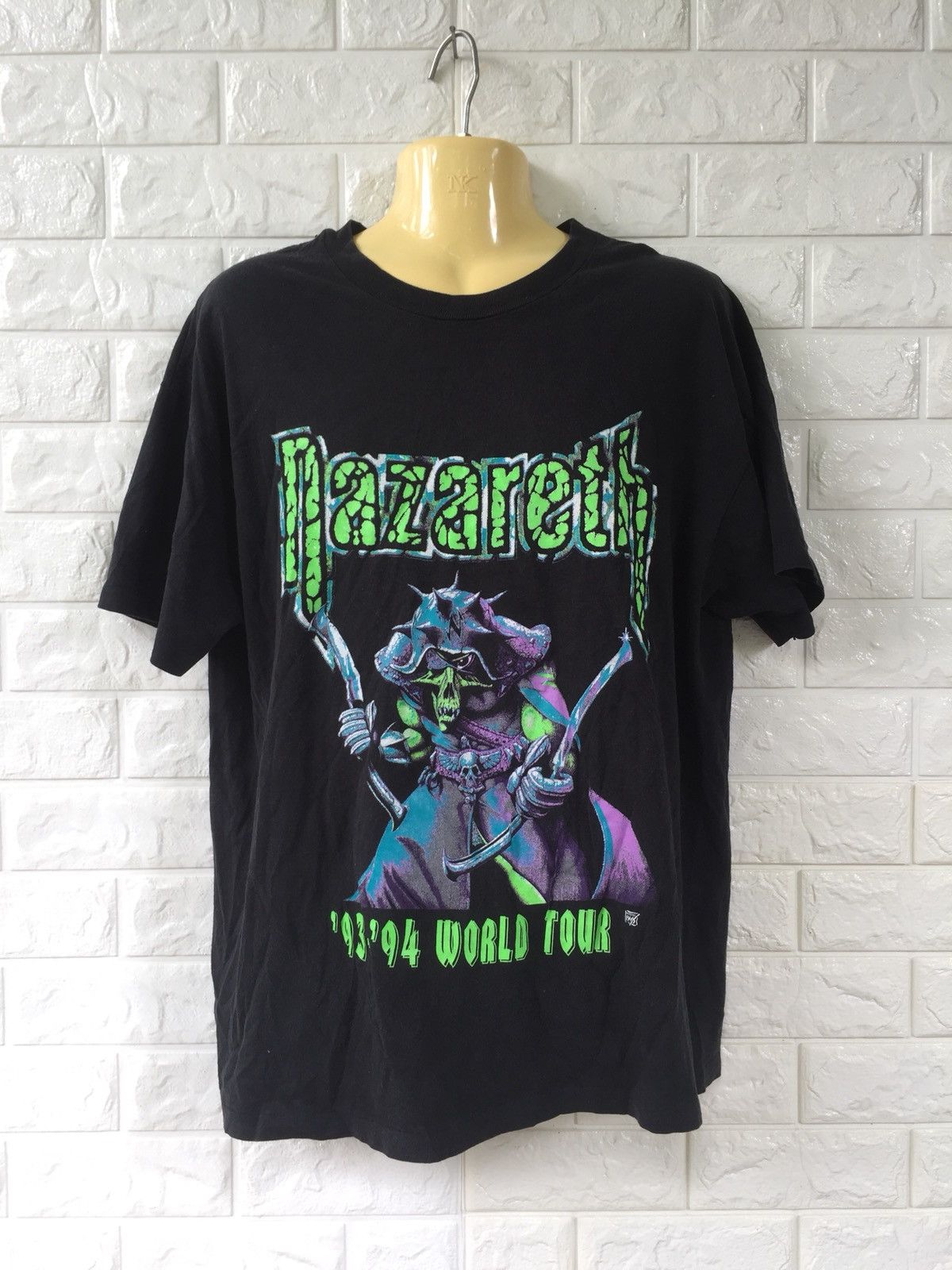 VINTAGE NAZARETH 93-94 WORLD TOUR TSHIRT