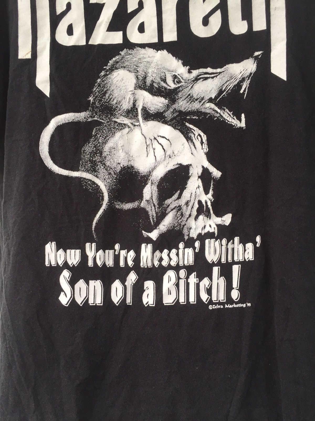 Band Tees × Vintage VINTAGE NAZARETH 93-94 WORLD TOUR TSHIRT Size US XL / EU 56 / 4 - 10 Thumbnail