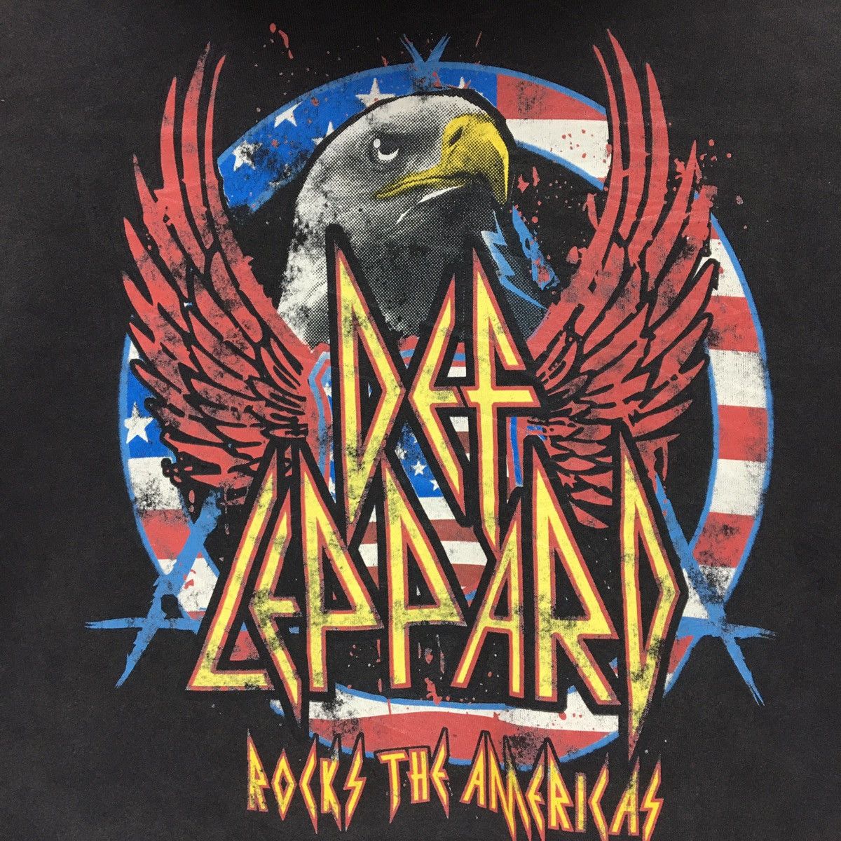 Band Tees × Def Leppard DEF LEPPARD Crop Top Hoodie Size S / US 4 / IT 40 - 7 Thumbnail