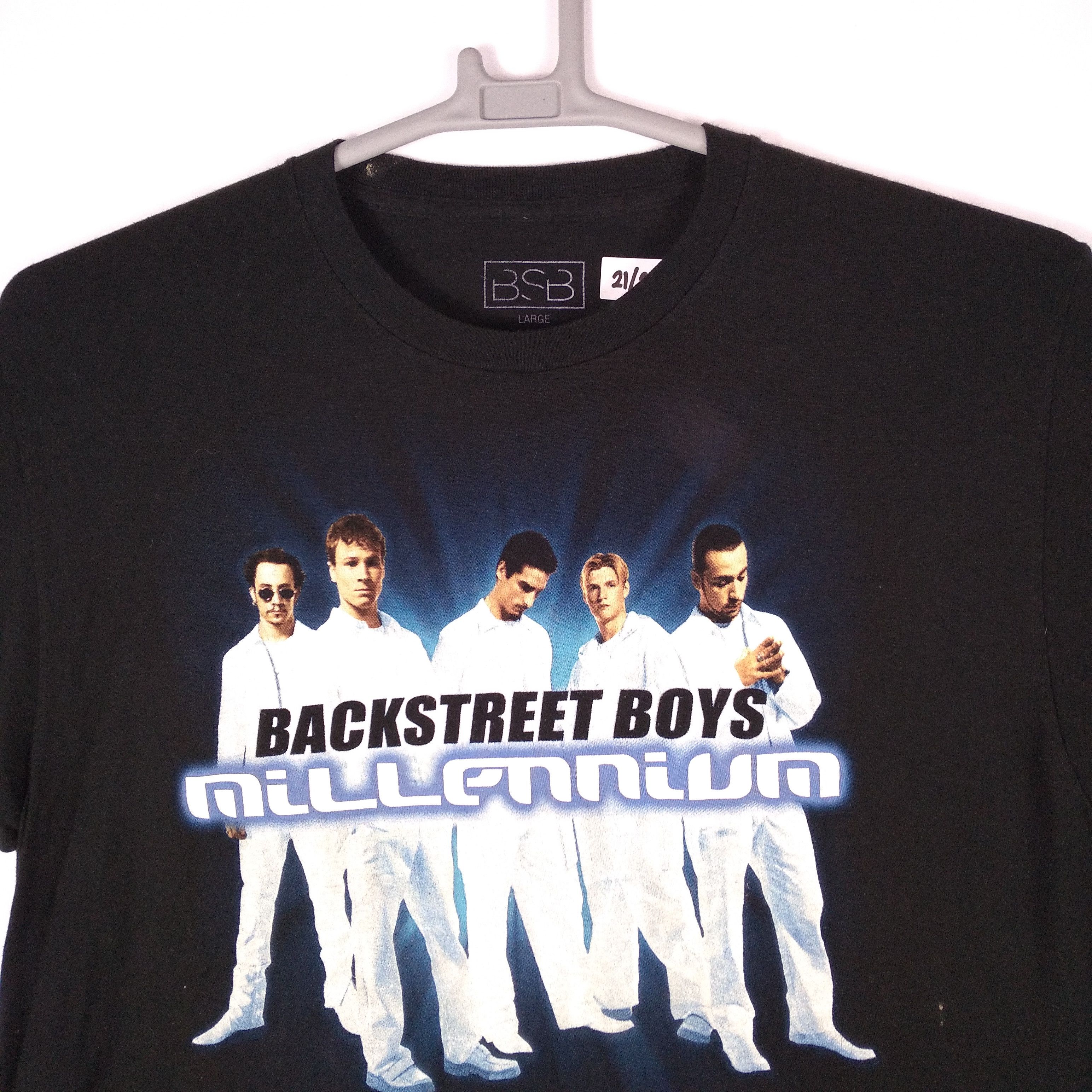 Band Tees × Vintage Backstreet Boys Millenium Cover Album Promo Tee Size US L / EU 52-54 / 3 - 2 Thumbnail