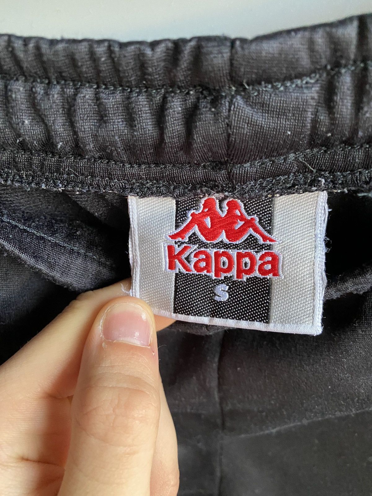 Kappa × Vintage Kappa Track Pants Lampas Vintage 90s Men’s Trousers Size US 30 / EU 46 - 7 Thumbnail