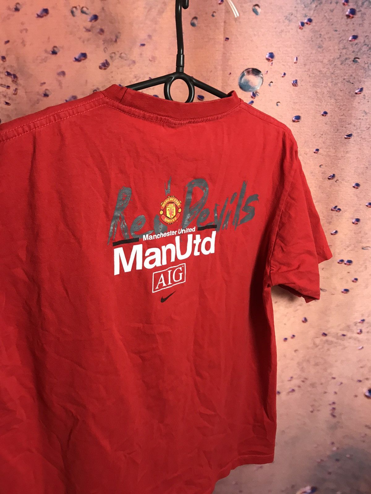 Nike × Vintage Vintage Manchester United streetwear tee Size US M / EU 48-50 / 2 - 6 Thumbnail