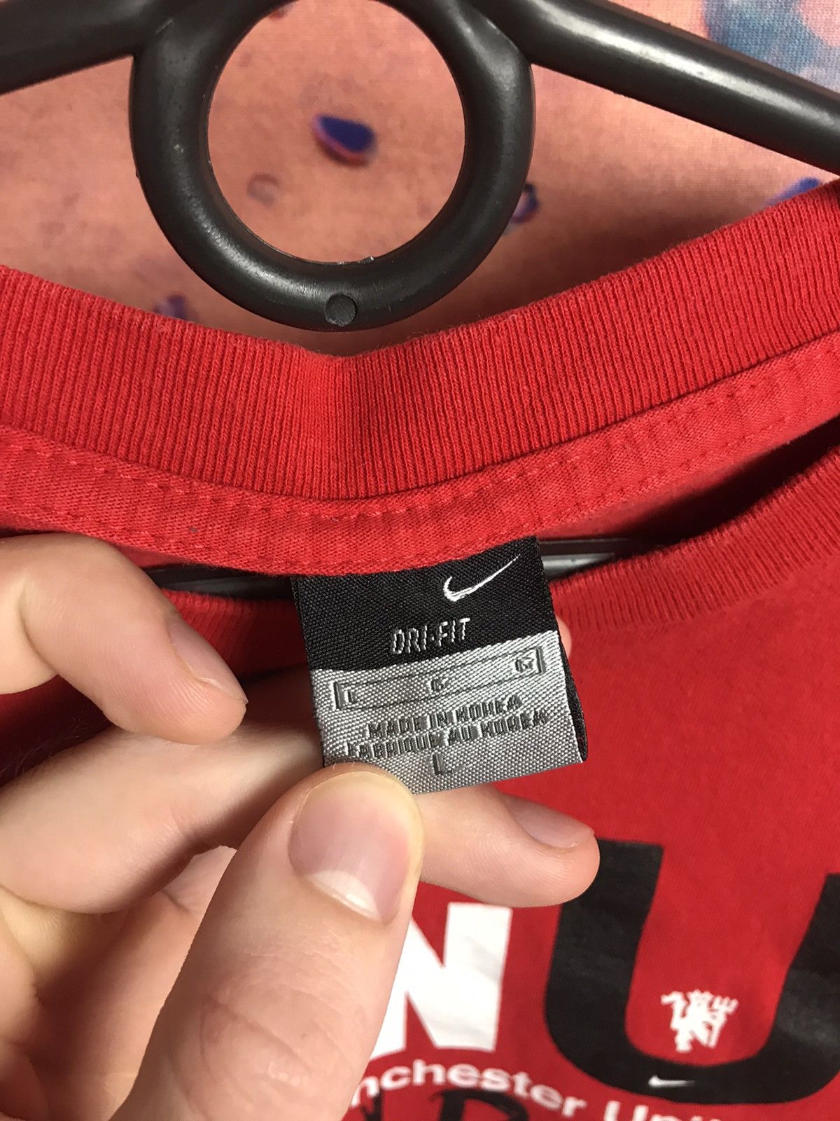 Nike × Vintage Vintage Manchester United streetwear tee Size US M / EU 48-50 / 2 - 4 Thumbnail
