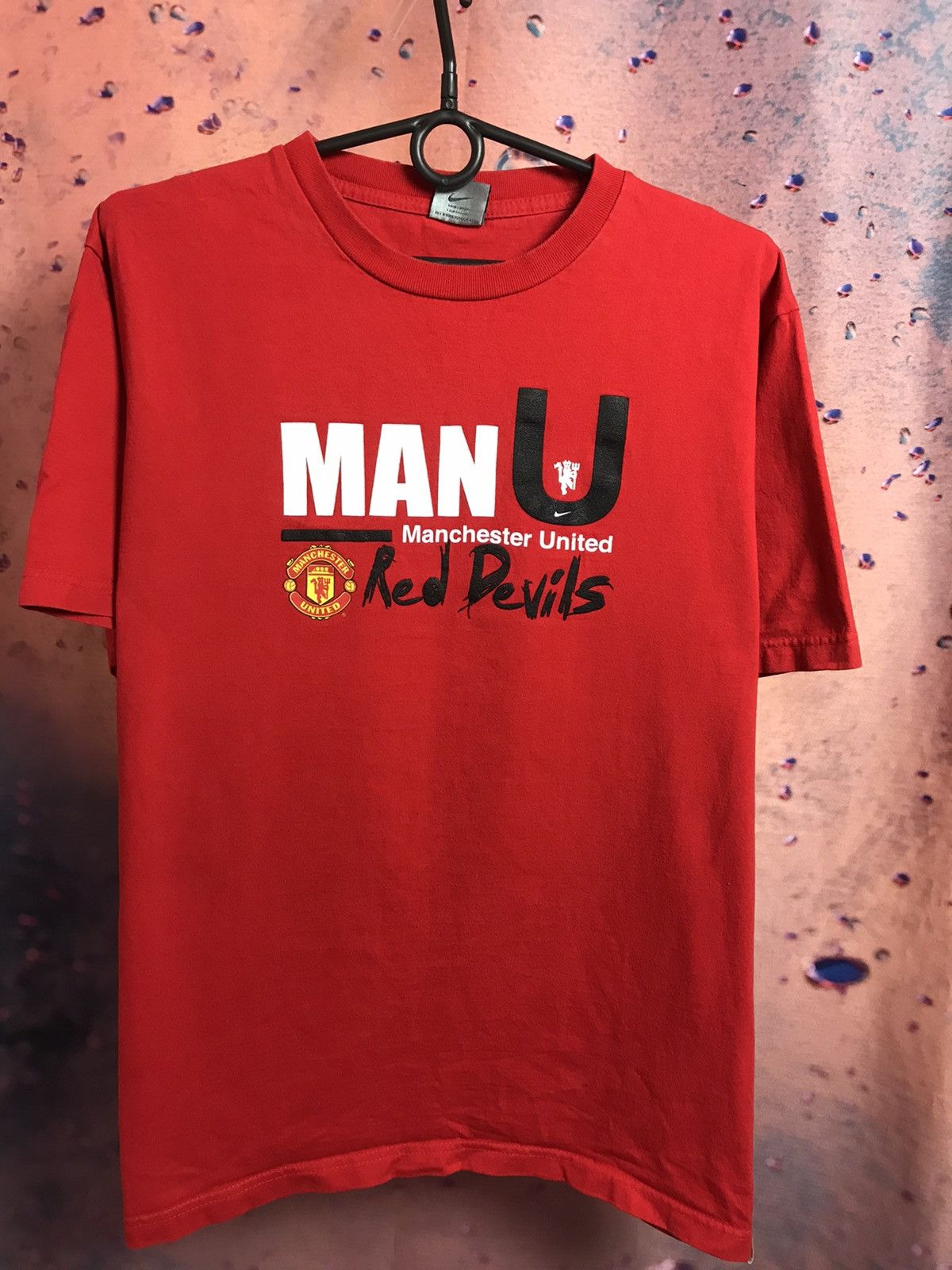 Nike × Vintage Vintage Manchester United streetwear tee Size US M / EU 48-50 / 2 - 2 Thumbnail