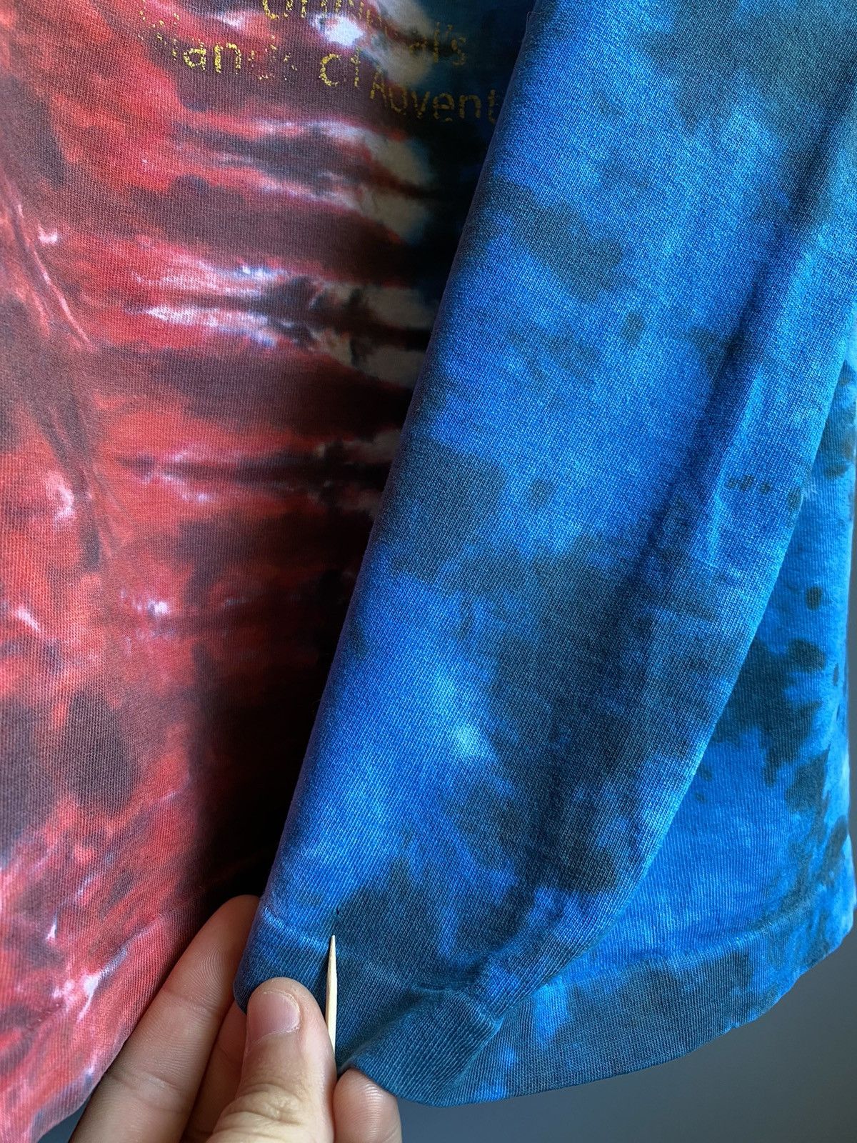 Universal Studios × Vintage Universal Studios Dueling Dragons Tie Die T Shirt Size US L / EU 52-54 / 3 - 10 Thumbnail