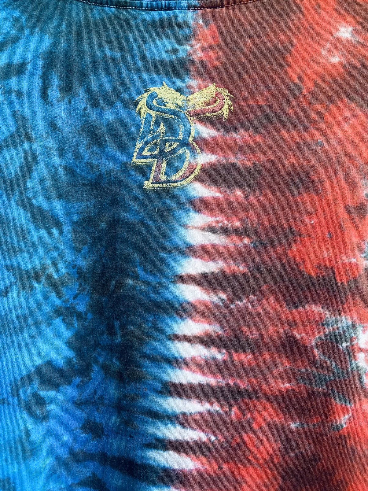 Universal Studios × Vintage Universal Studios Dueling Dragons Tie Die T Shirt Size US L / EU 52-54 / 3 - 21 Thumbnail