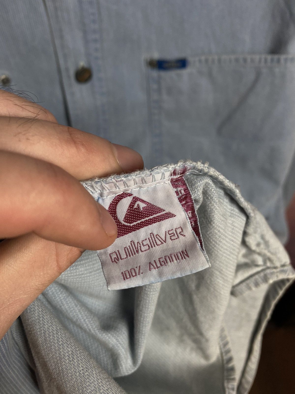 Quiksilver × Vintage Vintage Quicksilver streetwear shirt Size US L / EU 52-54 / 3 - 9 Thumbnail